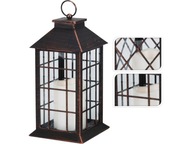 Dekoratívna lampáš LED lampáš 29x14cm - 2 VZORY