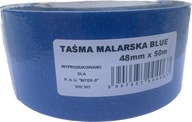 Modrá maskovacia páska 48 mm x 50 m Modrá maskovacia páska 48 mm x 50 m