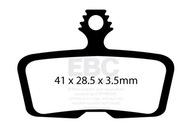 EBC CFA616 podložky (organické) SRAM Code / Guide RE EBC CFA616 podložky (organické) SRAM Code / Guide RE