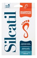 Silcatil Exfoliačné ponožky na nohy, 1 pár