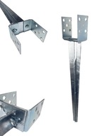 STĹPOVÁ ZÁKLADŇA POHNANÁ V KOTVOM DRŽIAKU 0-125x700mm STĹPOVÁ ZÁKLADŇA POHNANÁ V KOTVOM DRŽIAKU 0-125x700mm
