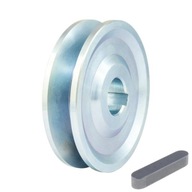 Kolesá kladka shajba 1 remeň 1x 13mm HA | fi 100mm otvor zo zoznamu + drážka na pero Kolesá kladka shajba 1 remeň 1x 13mm HA | fi 100mm otvor zo zoznamu + drážka na pero
