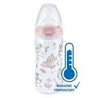 NUK fľaša FC+ Disney BAMBI 300ml. cumlík 6-18m