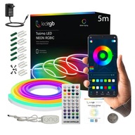 LED PÁS 5M NEON 5050 RGBIC APLIKÁCIA BLUETOOTH DIAĽKOVÝ SADA RAINBOW 12 DC LED PÁS 5M NEON 5050 RGBIC APLIKÁCIA BLUETOOTH DIAĽKOVÝ SADA RAINBOW 12 DC