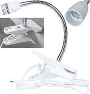 ŠKOLSKÁ LAMPA NA NOČNÉ ČÍTANIE, KLIP, OHÝBANÁ RÚČKA, E14 ŠKOLSKÁ LAMPA NA NOČNÉ ČÍTANIE, KLIP, OHÝBANÁ RÚČKA, E14