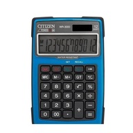 KALKULAČKA CITIZEN WR-3000 MODRÁ KALKULAČKA CITIZEN WR-3000 MODRÁ