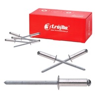 Hliníkový oceľový trhací nit 3 x 8 mm 1000 ks Hliníkový oceľový trhací nit 3 x 8 mm 1000 ks