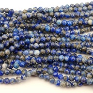 Fazetovaná gulička FUSIMA Lapis lazuli ~3 mm šnúra Fazetovaná gulička FUSIMA Lapis lazuli ~3 mm šnúra