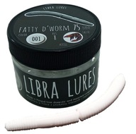 Libra Lures Fatty D'Worm 001 White 7,5 cm Krill Libra Lures Fatty D'Worm 001 White 7,5 cm Krill