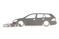 Nerezová kľúčenka VW Golf MK6 kombi Nerezová kľúčenka VW Golf MK6 kombi