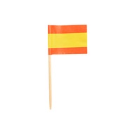 Špáradlá so španielskou vlajkou, dĺžka 8 cm, 500 ks.