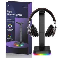 MOZOS D9 RGB LED UNIVERZÁLNY STOJAN NA SLÚCHADLÁ S PODSVIETENÍM