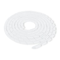 QOLTEC Organizér pre 14mm káble | 10 m | biely QOLTEC Organizér pre 14mm káble | 10 m | biely