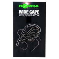Korda Wide Gape Micro Barbed Micro Barbed háčiky na kapry, veľkosť 4 Korda Wide Gape Micro Barbed Micro Barbed háčiky na kapry, veľkosť 4