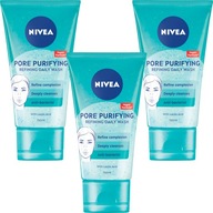 NIVEA Čistiaci gél na tvár proti nedokonalostiam 150 ml*3 NIVEA Čistiaci gél na tvár proti nedokonalostiam 150 ml*3