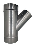 ANGLE TEE Ventilácia šikmá pre SPIRO 45 stupňov fi 100 / 100 ANGLE TEE Ventilácia šikmá pre SPIRO 45 stupňov fi 100 / 100