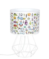 Nočná lampa do chlapčenskej izby, kozmos LED tienidlo Nočná lampa do chlapčenskej izby, kozmos LED tienidlo