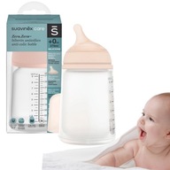 SUAVINEX Antikoliková fľaša ZERO ZERO 270ml stredný prietok SUAVINEX Antikoliková fľaša ZERO ZERO 270ml stredný prietok