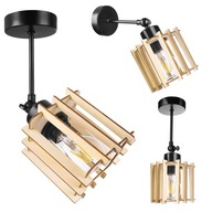 POHYBLIVÉ NÁSTENNÉ SVIETIDLO LOFT CUBE WOOD POHYBLIVÉ NÁSTENNÉ SVIETIDLO LOFT CUBE WOOD
