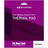 Snehuliak termopad páska 16,8 W/mK 120x120 1,0mm Snehuliak termopad páska 16,8 W/mK 120x120 1,0mm