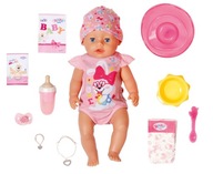 BABY BORN Interaktívna bábika Dievčatko PIJE