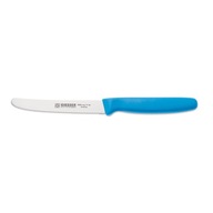 Giesser - zúbkovaný univerzálny nôž 11 cm. Modrá. Giesser - zúbkovaný univerzálny nôž 11 cm. Modrá.
