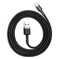 USB kábel pre iPhone Baseus Cafule 2.4A 50cm USB kábel pre iPhone Baseus Cafule 2.4A 50cm