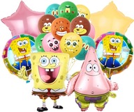 SPONGEBOB SquarePants fóliové balóniky Patryk Squidward narodeninový mix 18 ks. SPONGEBOB SquarePants fóliové balóniky Patryk Squidward narodeninový mix 18 ks.