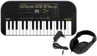 CASIO SA-51 MINI KLÁVESNICA + NAPÁJACÍ ZDROJ + SLÚCHADLÁ