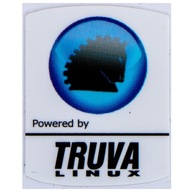 Samolepka Powered by Truva 19 x 24 mm Samolepka Powered by Truva 19 x 24 mm