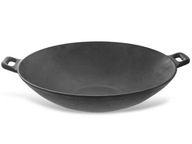 VEĽKÁ ČÍNSKA ÁZIAJSKÁ LIATINOVÁ PANVA WOK 30 CM VEĽKÁ ČÍNSKA ÁZIAJSKÁ LIATINOVÁ PANVA WOK 30 CM