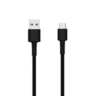 Pletený kábel Mi USB Type-C 100 cm čierny Pletený kábel Mi USB Type-C 100 cm čierny