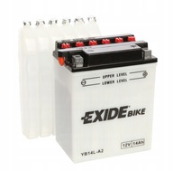 EXIDE BATÉRIA EB14L-A2 YB14L-A2 12V 14Ah 145A P+ EXIDE BATÉRIA EB14L-A2 YB14L-A2 12V 14Ah 145A P+