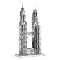 Piececool kovové puzzle 3D model - Petrona Towers
