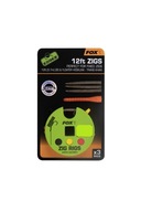 READY ZIG RIGA FOX 8 12LB 3FT X 3 RIGS READY ZIG RIGA FOX 8 12LB 3FT X 3 RIGS
