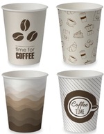 PAPIEROVÉ ŠÁLKY NA KÁVU A NÁPOJE 250ml 50 ks PAPIEROVÉ ŠÁLKY NA KÁVU A NÁPOJE 250ml 50 ks