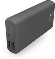 Powerbanka Hama Power Pack Supreme 20HD 20000mAh, šedá