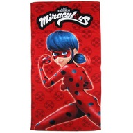 Bavlnená plážová osuška Ladybug Black Cat Miraculous 70x140 Bavlnená plážová osuška Ladybug Black Cat Miraculous 70x140