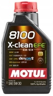 MOTUL 8100 X-CLEAN EFE 5W30 1L ACEA C2/C3