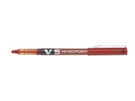 Pilotné guľôčkové pero Hi-Tecpoint V5 červené