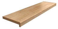 PVC parapet dub turne / prírodný dub 20x200 + koncovky PVC parapet dub turne / prírodný dub 20x200 + koncovky
