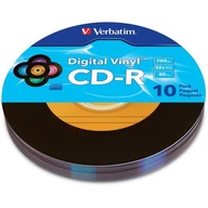 100 VERBATIM CD-R 700 MB VINYL FARBA 80 min 100 VERBATIM CD-R 700 MB VINYL FARBA 80 min