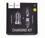 NABÍJAČKA DO AUTO HOCO 2.1A 2x USB + MICRO USB KÁBEL NABÍJAČKA DO AUTO HOCO 2.1A 2x USB + MICRO USB KÁBEL
