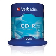 CD-R 700 MB Verbatim a'100 Cake 43411 CD-R 700 MB Verbatim a'100 Cake 43411