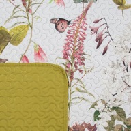 ROSA prehoz na posteľ 200x220 kvety vetvičky prešívané glamour boho soft ROSA prehoz na posteľ 200x220 kvety vetvičky prešívané glamour boho soft