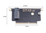 Macbook A1708 NVMe M.2 NGFF adaptér na SSD kartu