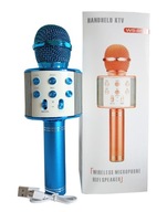 112198 KARAOKE MIKROFÓN S NAHRÁVANÍM USB MODRÝ 112198 KARAOKE MIKROFÓN S NAHRÁVANÍM USB MODRÝ