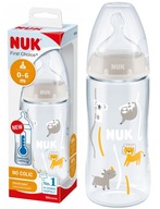 NUK fľaša FC+ 300ml indikátor teploty 0-6m NUK fľaša FC+ 300ml indikátor teploty 0-6m