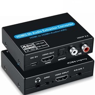 HDMI HDCP2.2 ARC Extractor na Toslink SPDIF Cinch