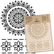 DIY Scrapboating DeCoupage šablóna Multi -použitie 21x30cm A4 mandala ornament DIY Scrapboating DeCoupage šablóna Multi -použitie 21x30cm A4 mandala ornament